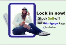 Stock sell-off sinks mortgage rates